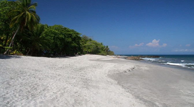 Costa Rica White Sand Beach